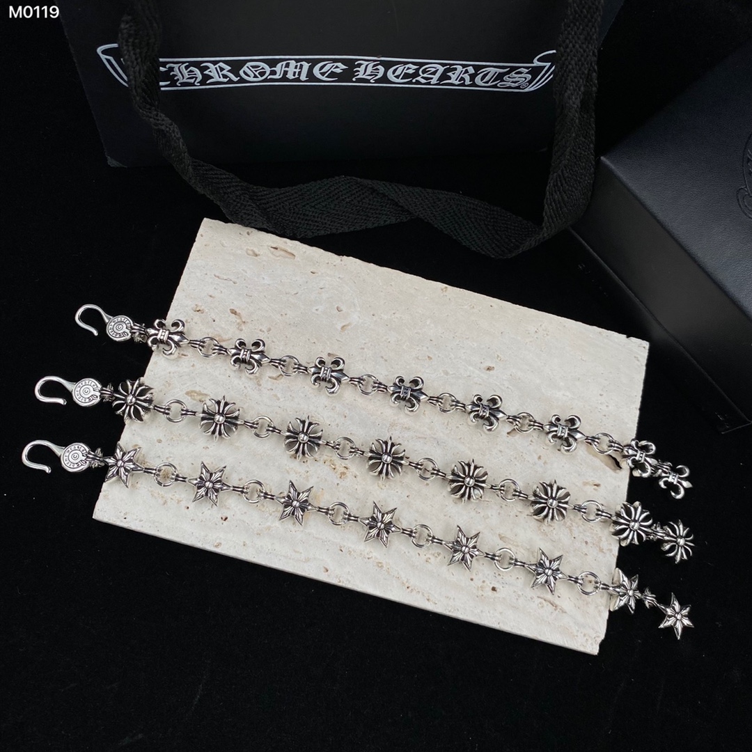 Chrome Hearts bracelet necklace