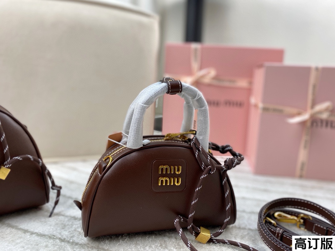 Miumiu half-moon handbag