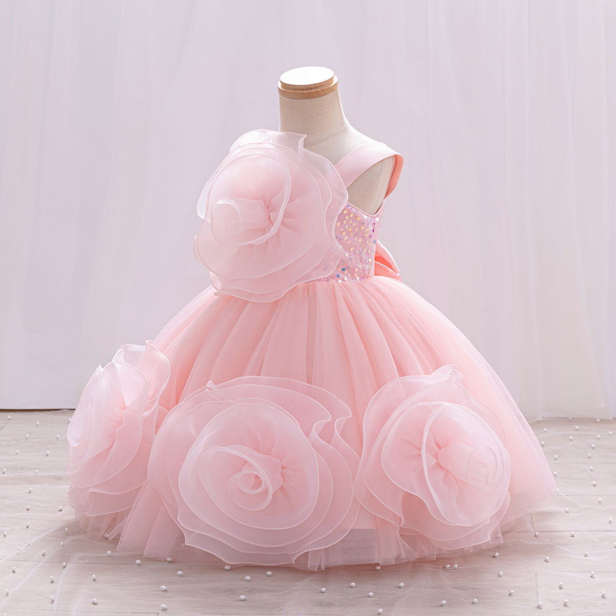 Children's princess dress - Baby wedding and birthday costume
