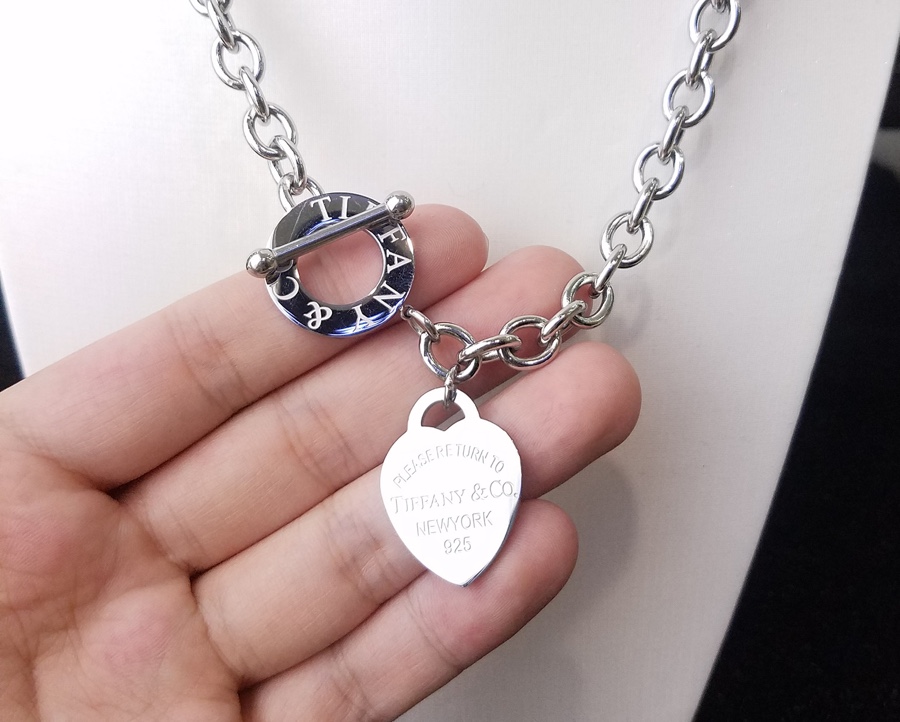 Tiffany heart-shaped necklace  bracelet