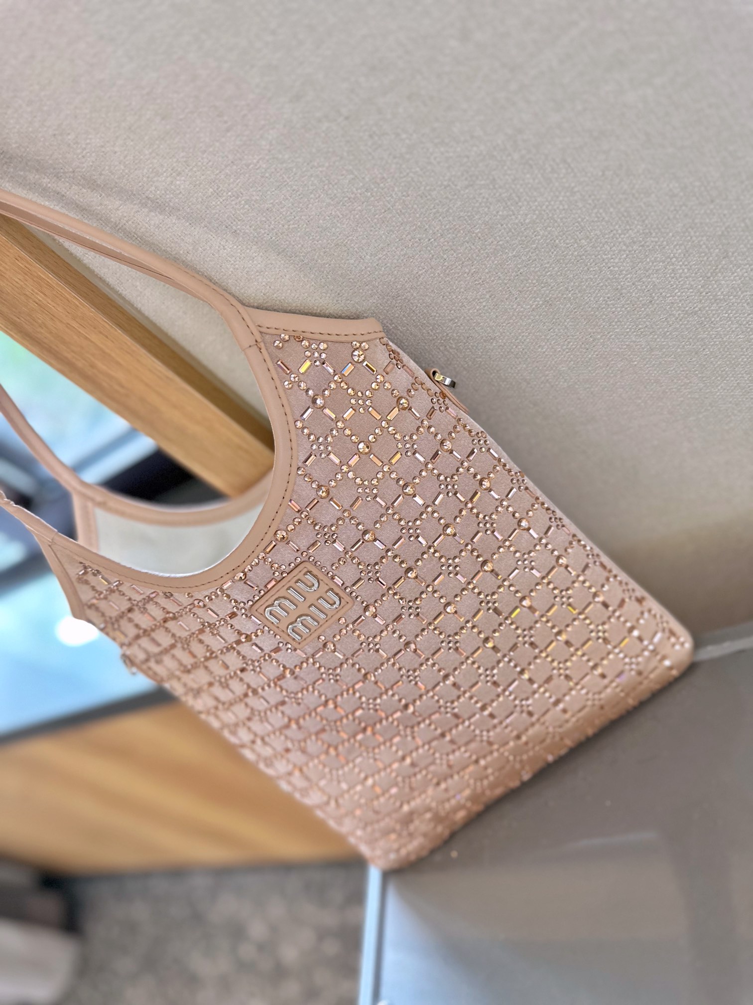 MIUMIU hobo diamond bag