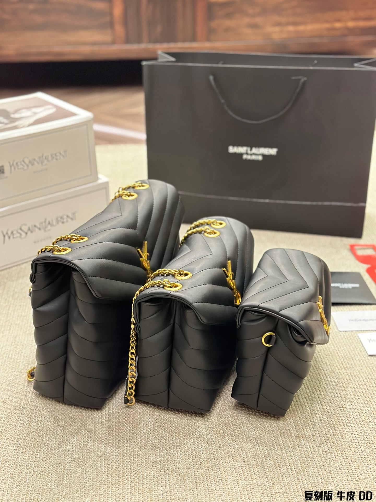 YSL loulou shoulder chain crossbody bag