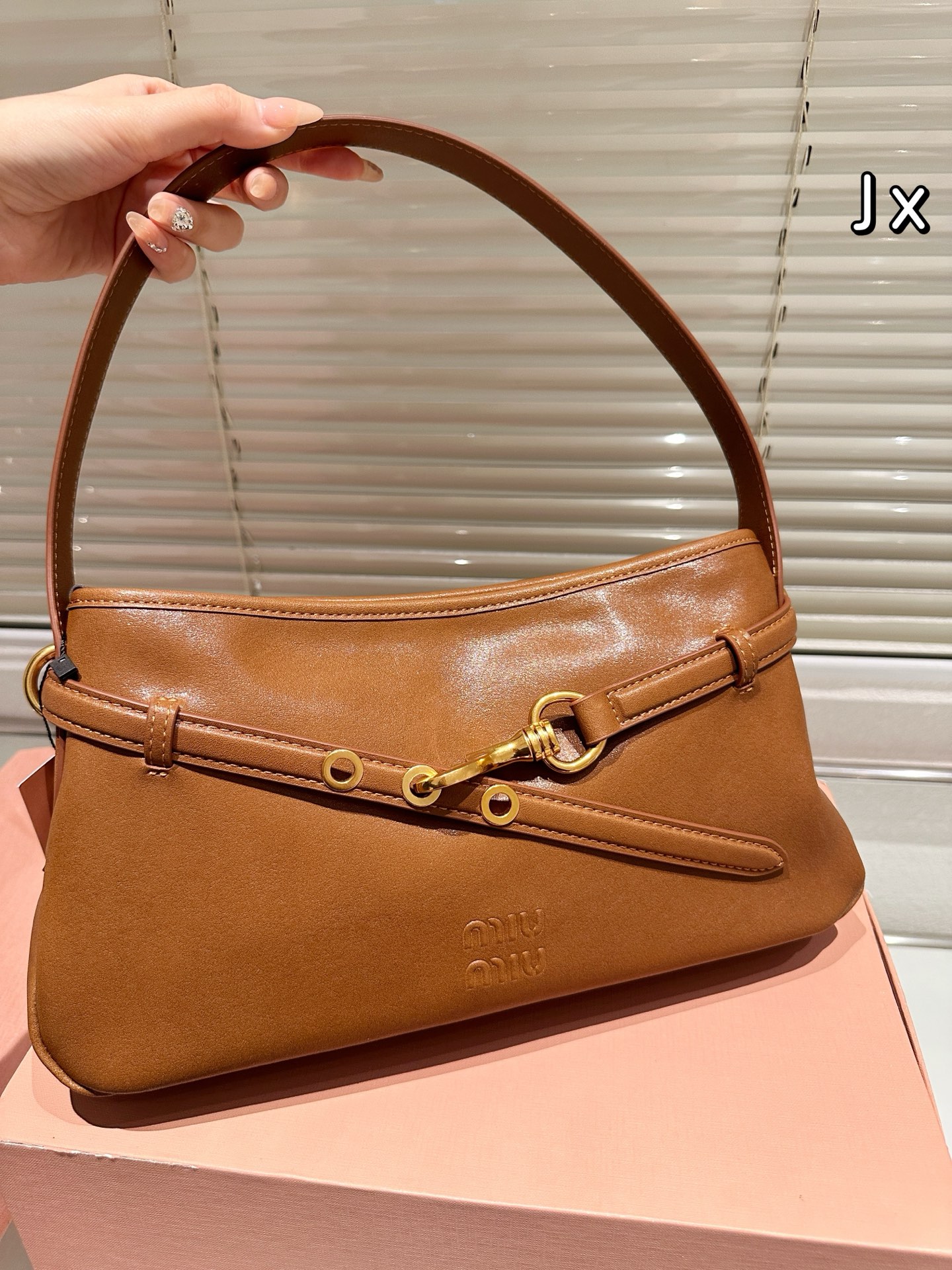 MIUMIU Aventure Nappa underarm bag