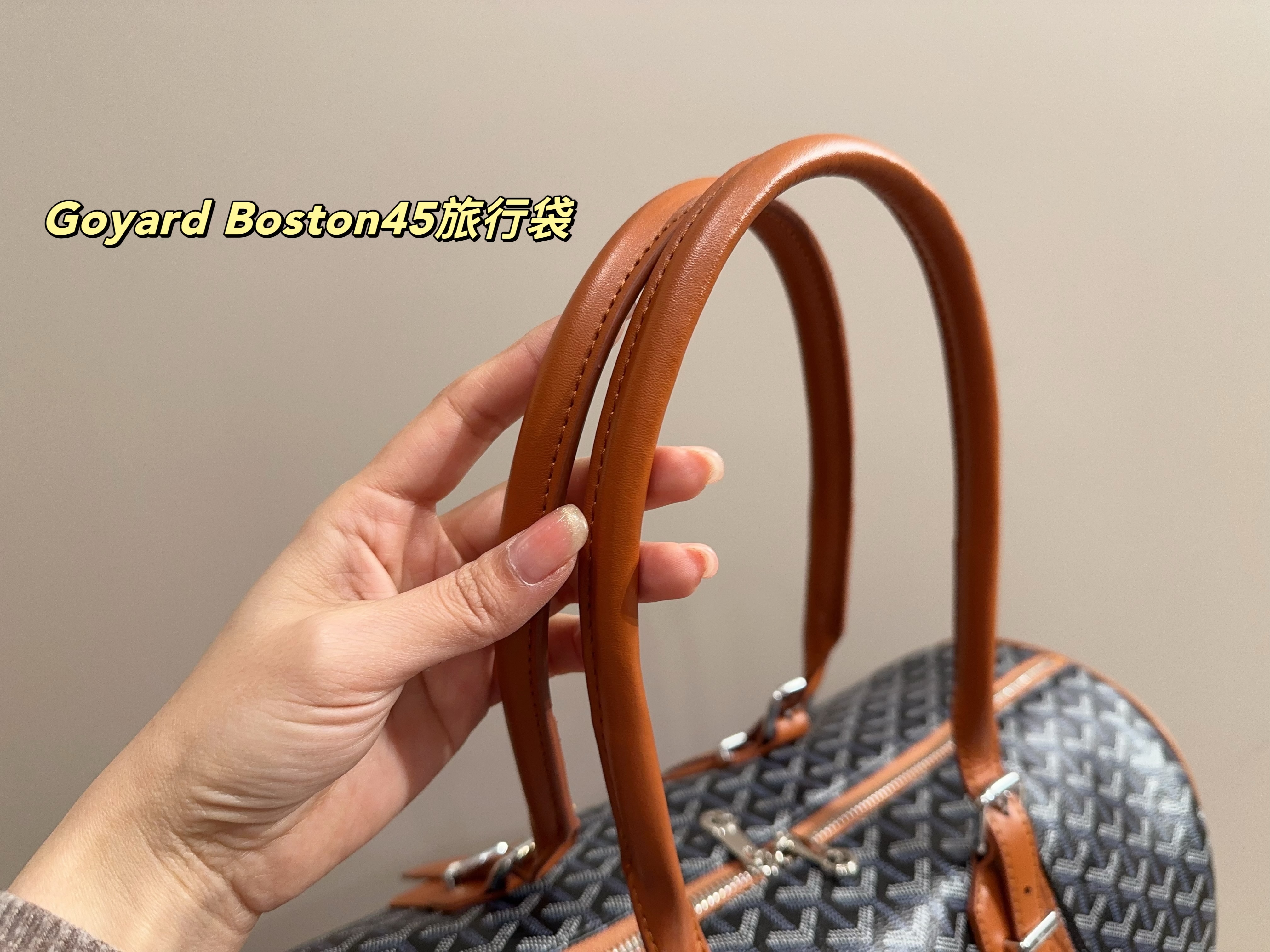 Goyard Boston45 Travel Bag