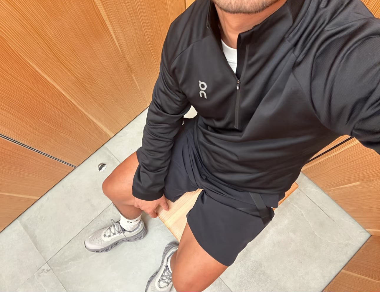 On Running Autumn/Winter Top: Light Fleece Warm Long-Sleeved Sweatshirt