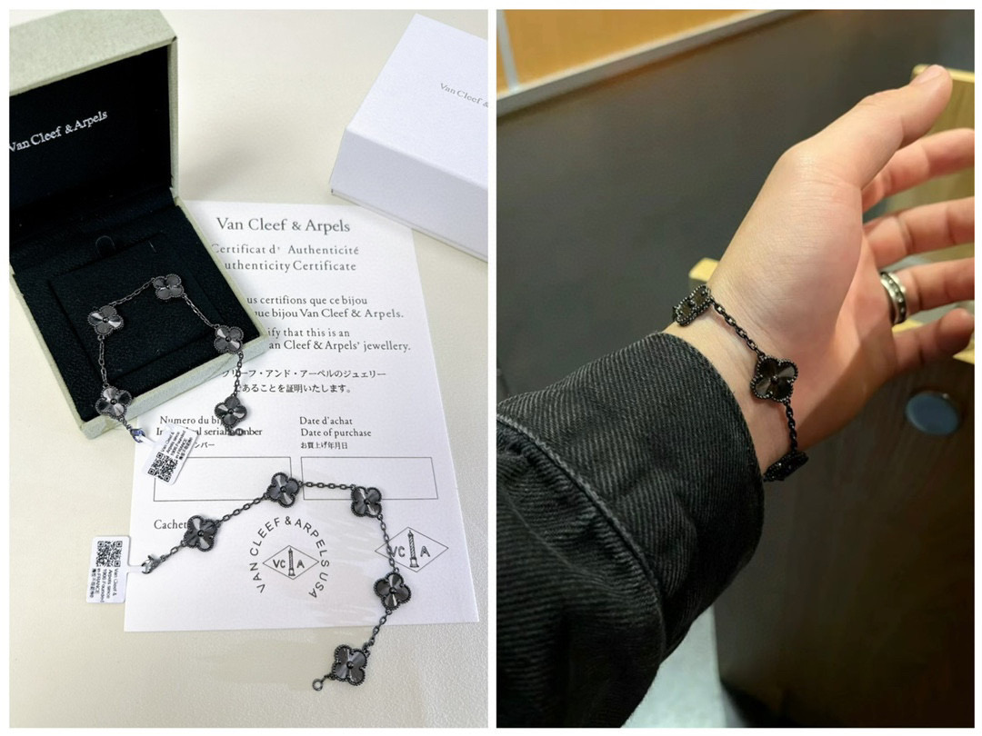 High quality Van Cleef & Arpels Four-leaf clover necklace / bracelet