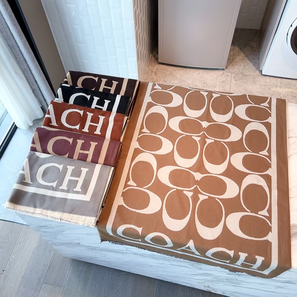 COACH Classic Shawl Scarf