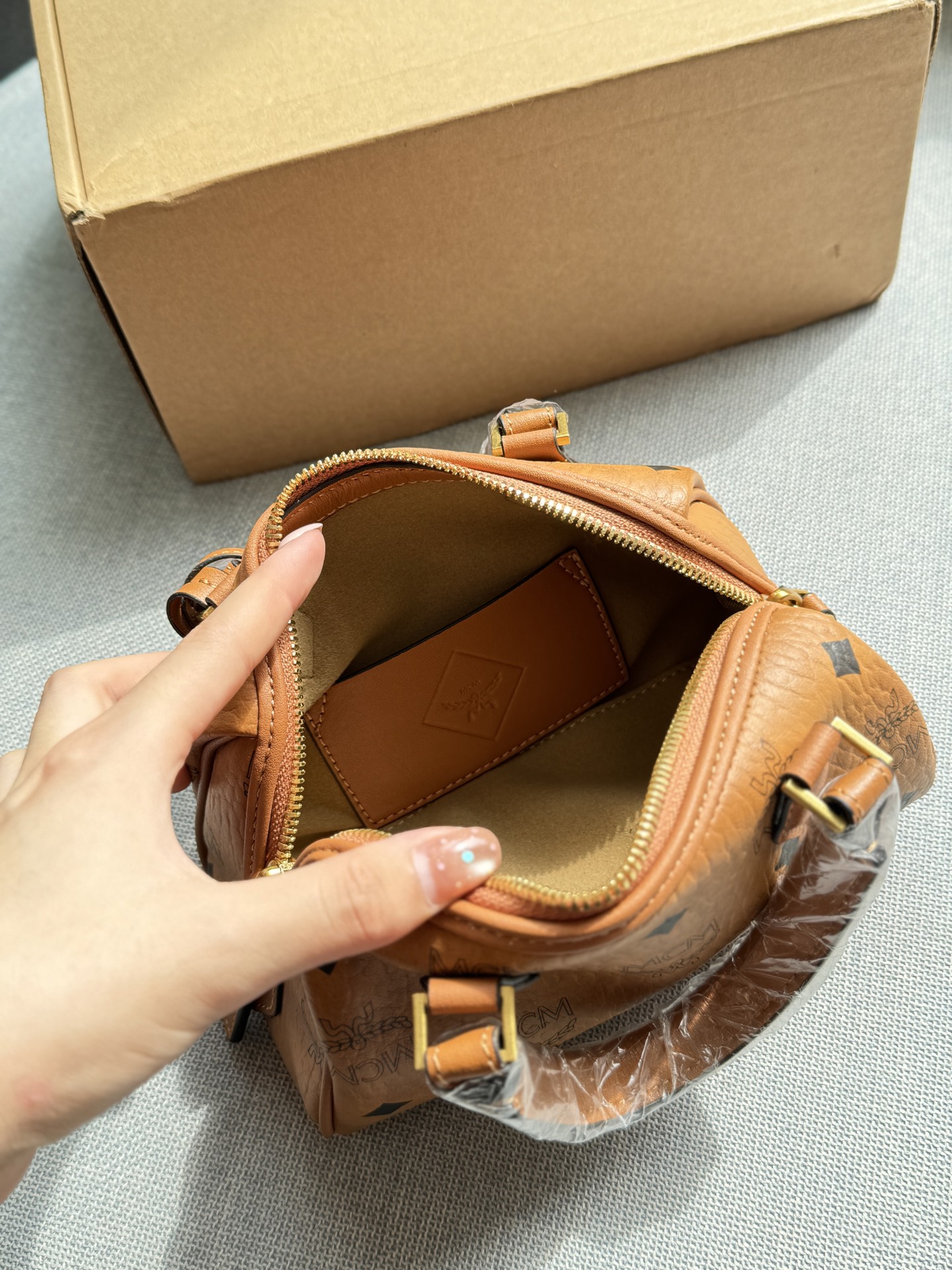 MCM Boston crossbody shoulder bag