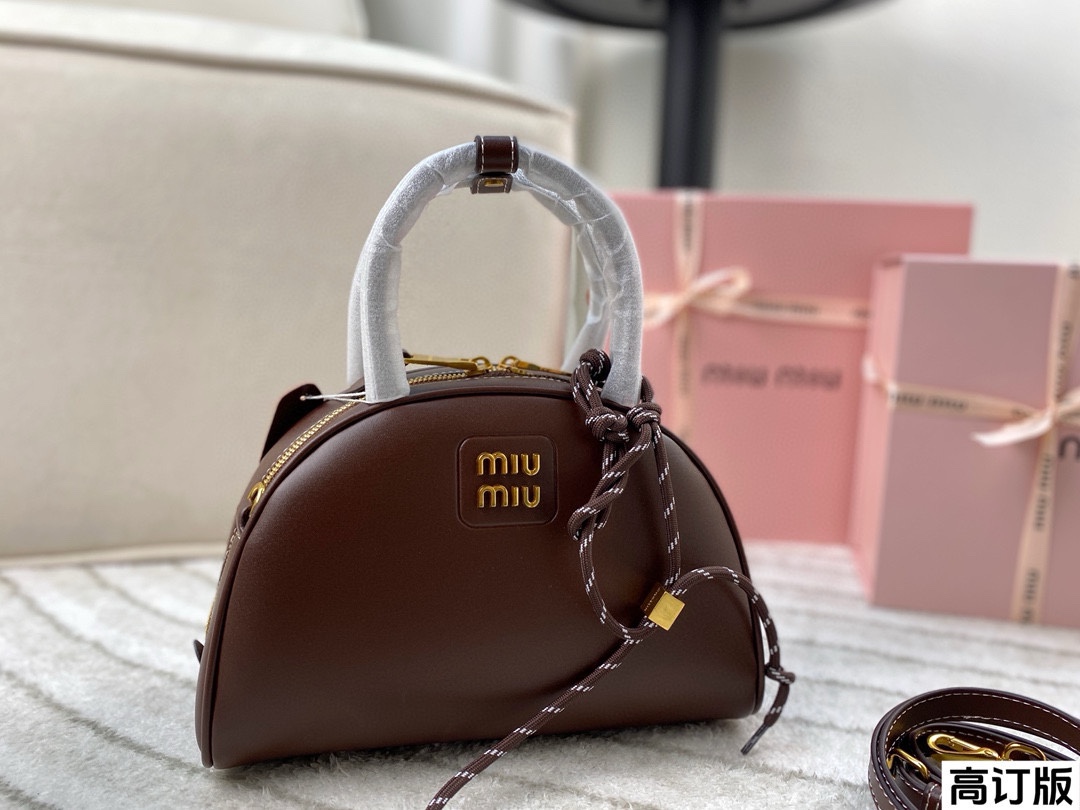 Miumiu half-moon handbag
