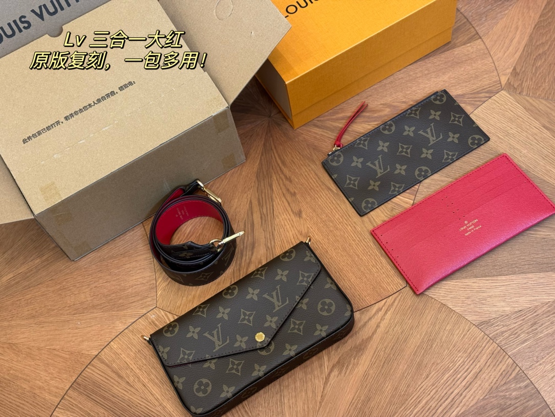High quality LV MULTI POCHETTE ACCESSORIES bag