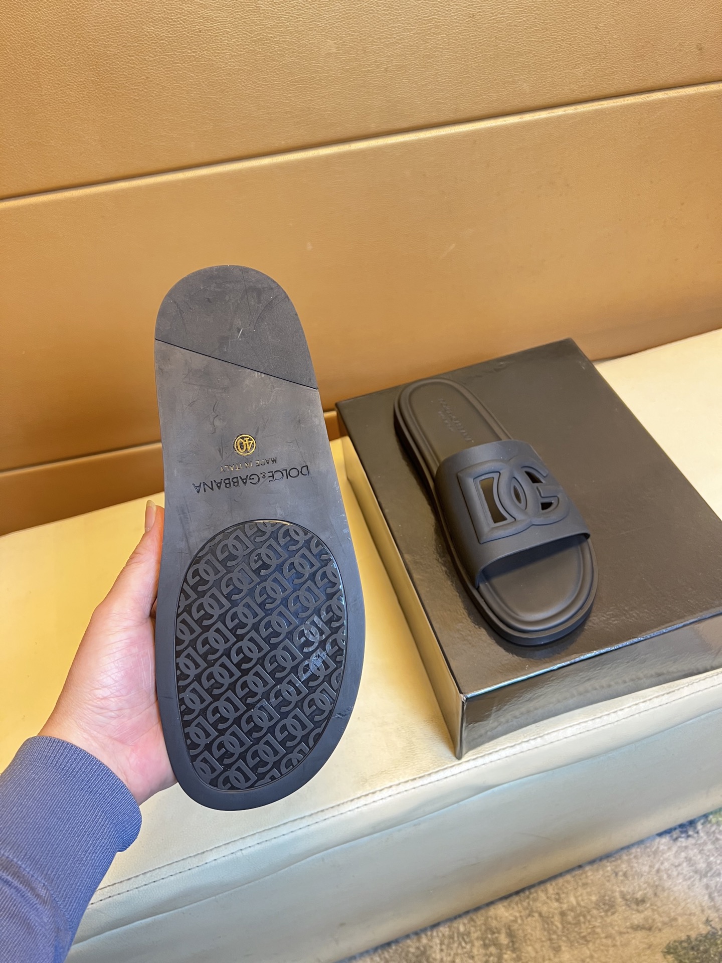 Dolce&Gabbana DG Men's Casual Slippers