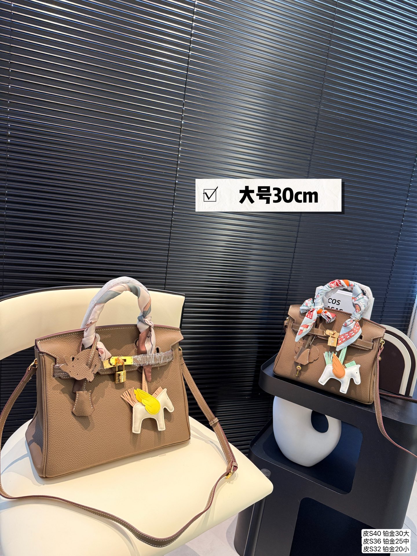 Hermes Birkin handbag High-end top-grade cowhide