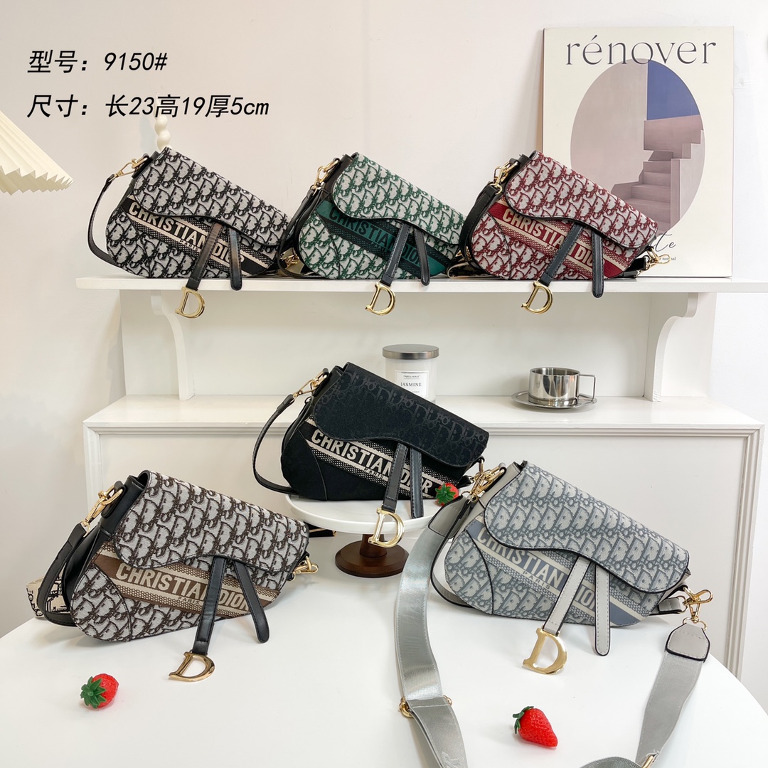 8A Dior saddle shoulder bag