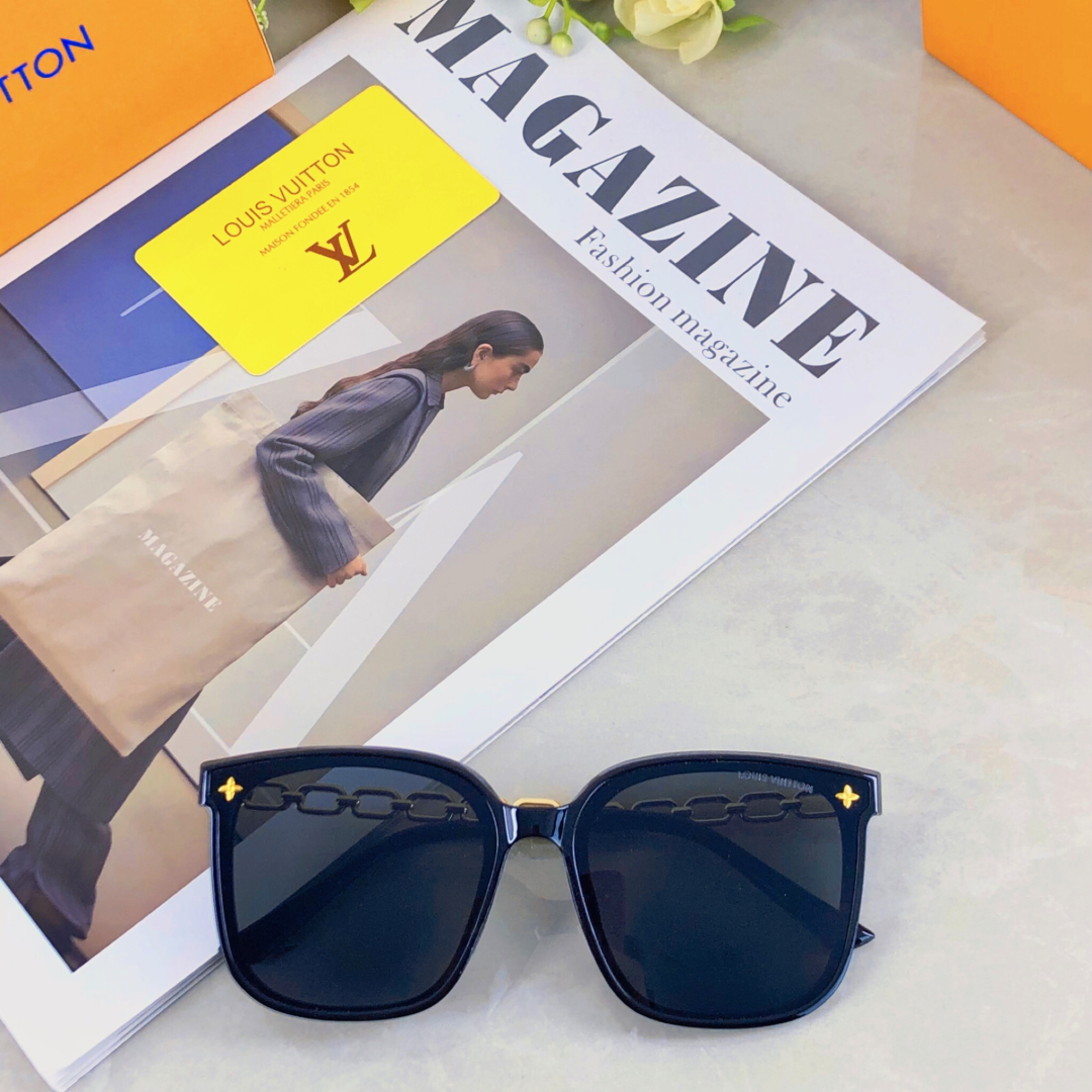 LV metal sunglasses