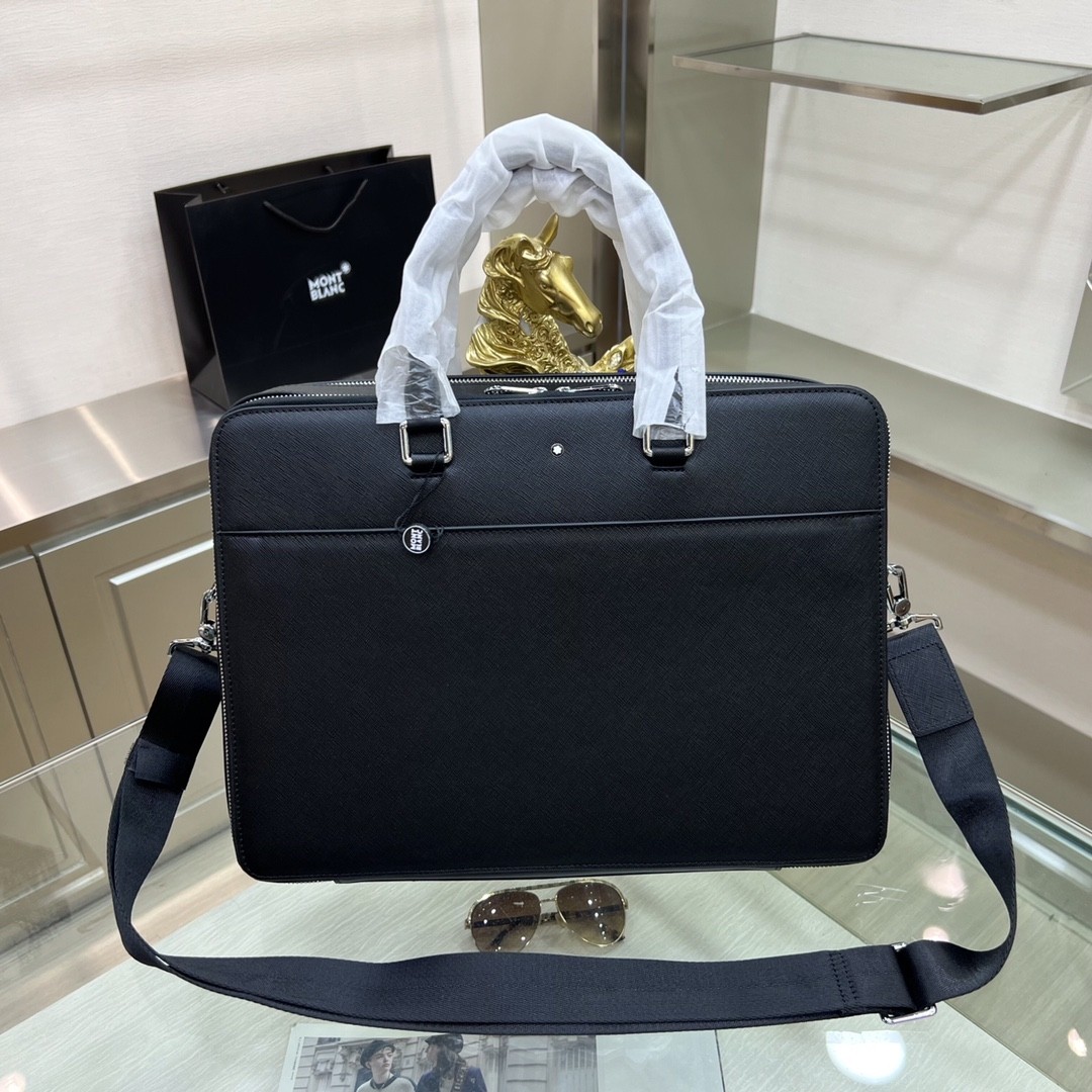 Top version Montblanc International black handbag