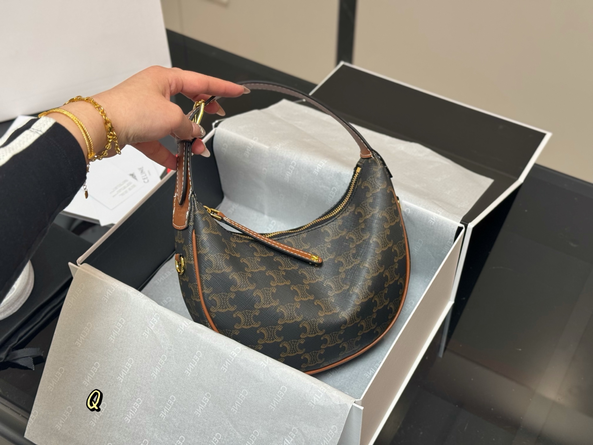 Celine lulu underarm bag