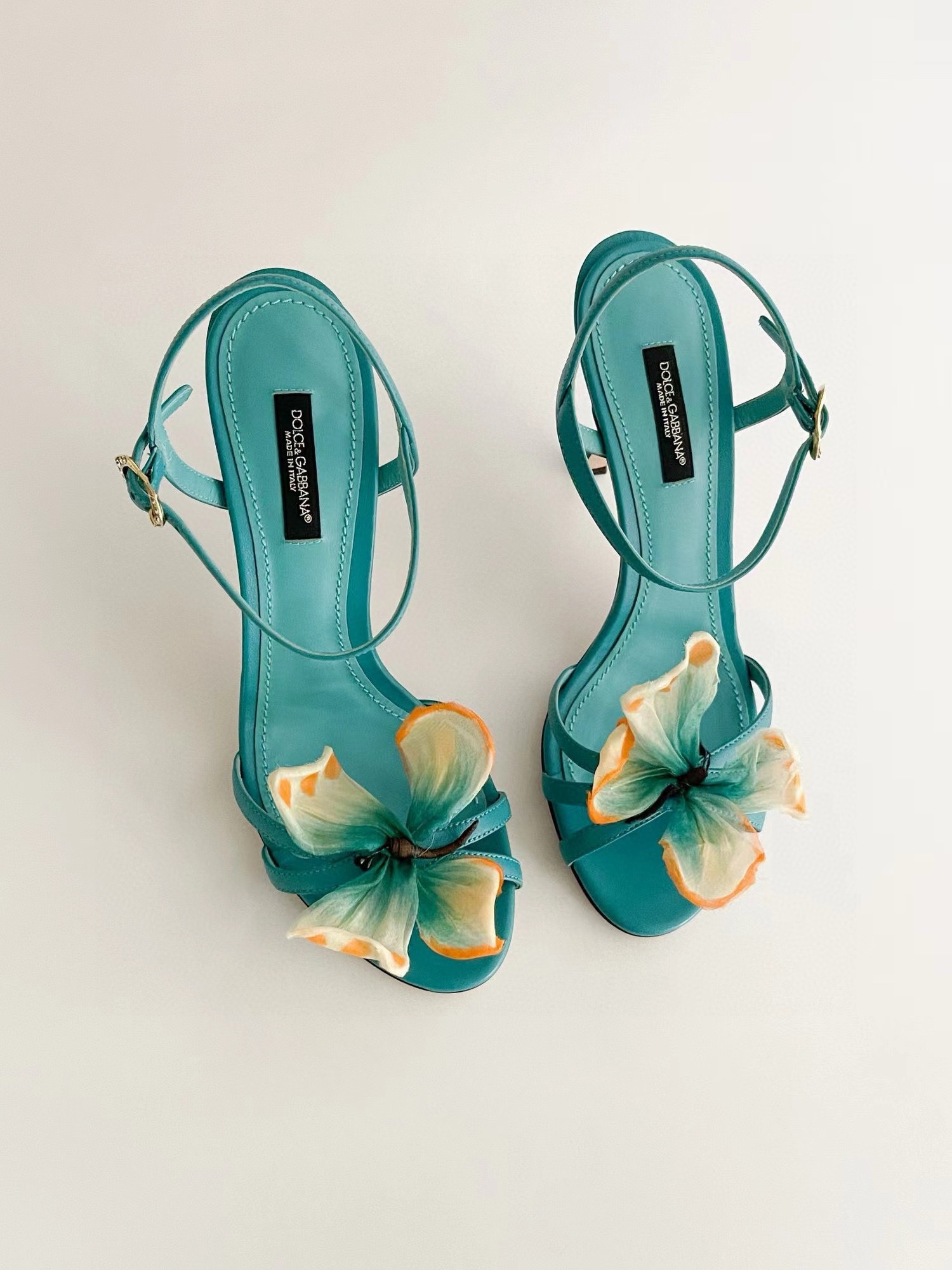 Dolce&Gabbana DG High-Quality Butterfly High-Heeled Sandals