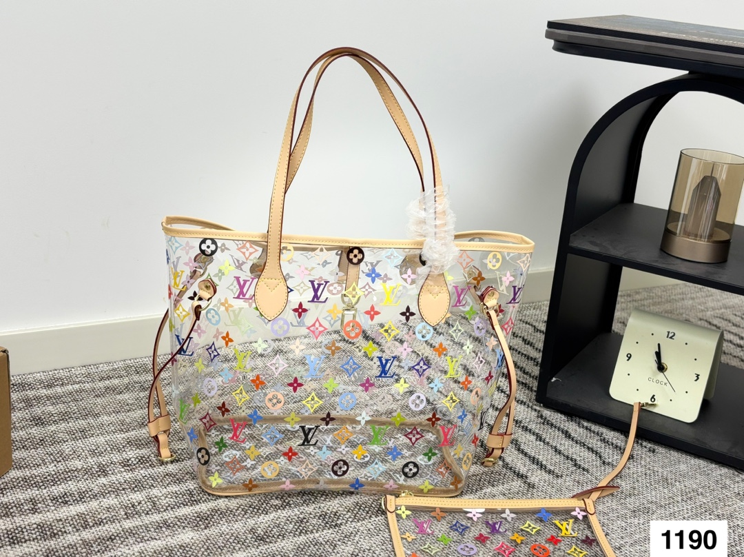 LV PVC tote bag