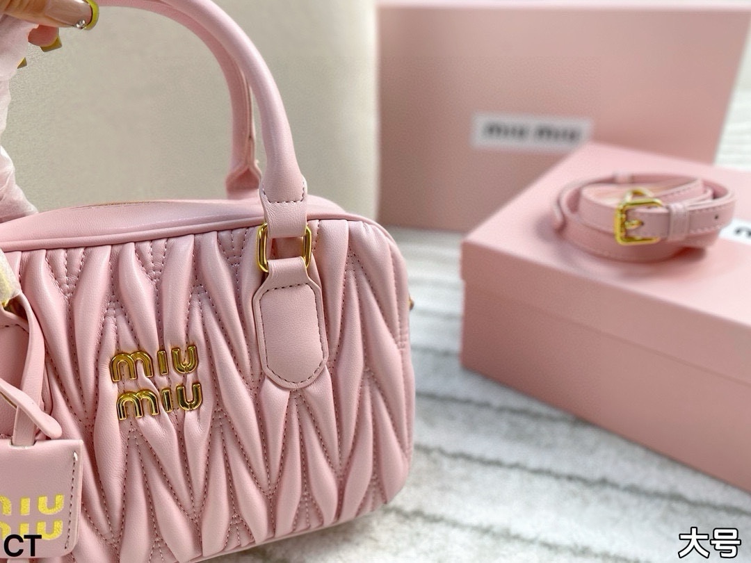 Miumiu Boston Bowling handbag