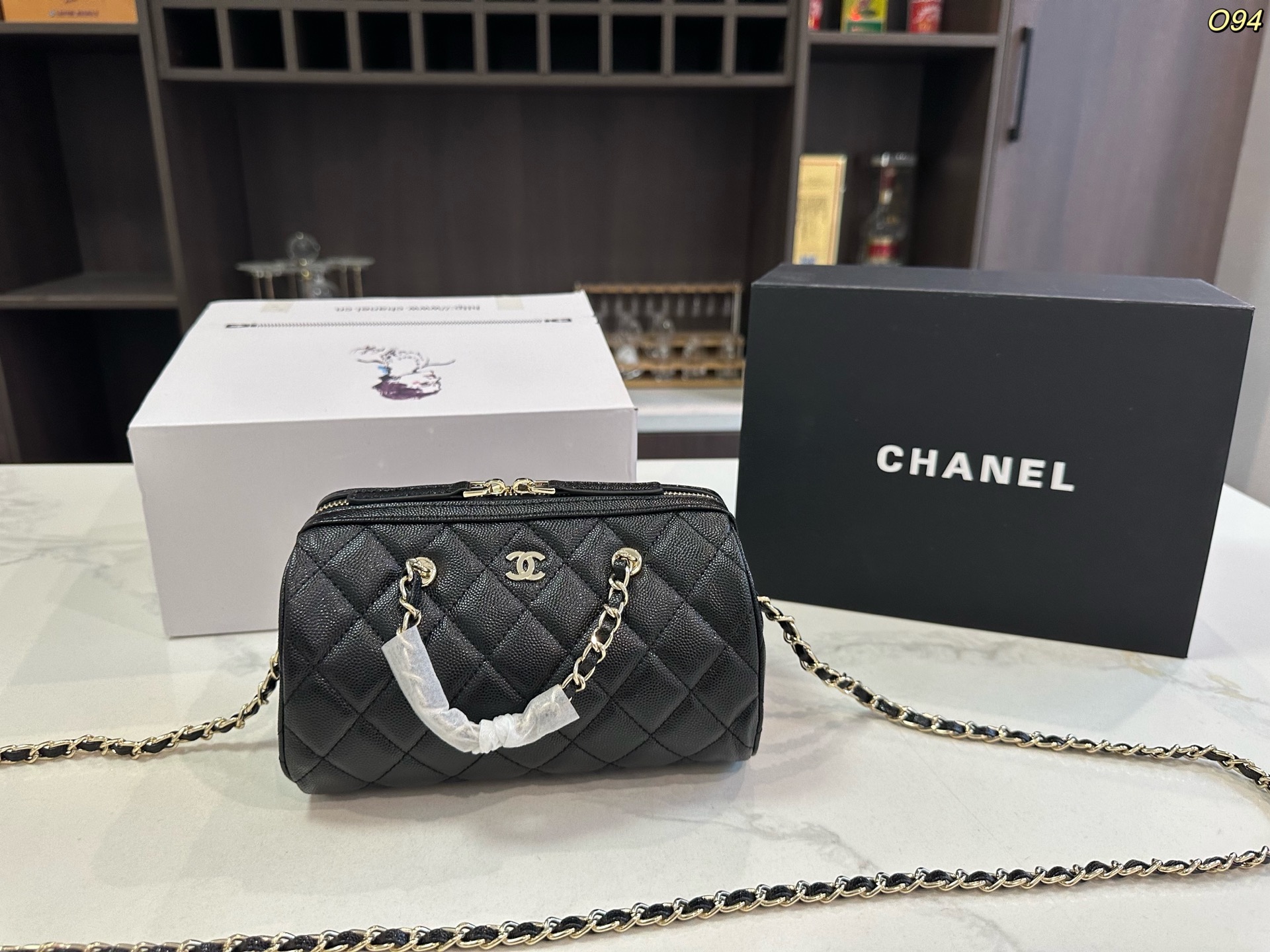 Chanel Boston Chanel 25P bowling bag