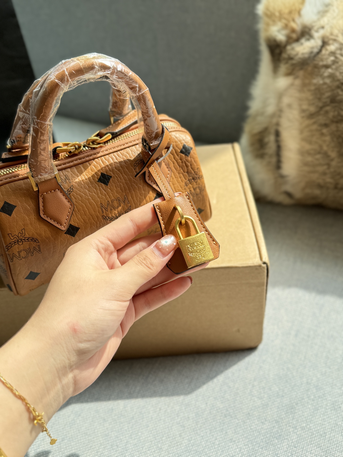 MCM Boston crossbody shoulder bag