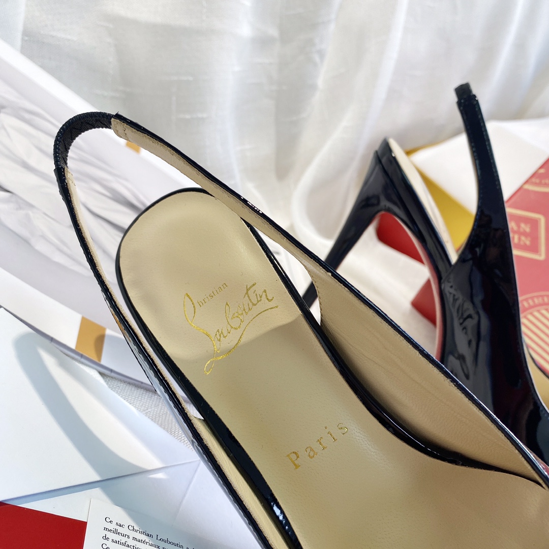 Christian Louboutin high-heeled shoes