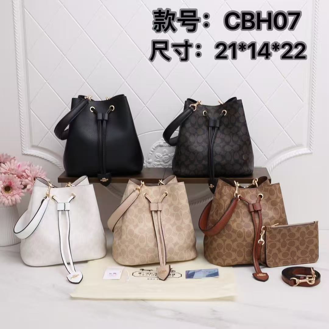 US$100 for 2 products-Coach bucket shoulder handbag
