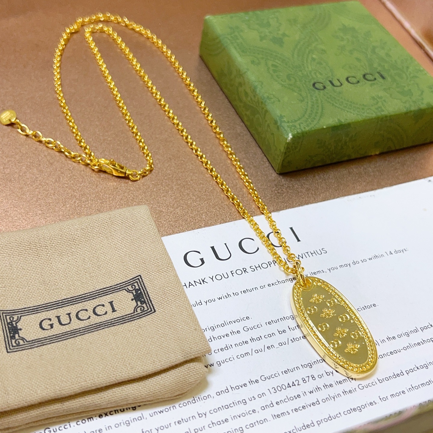 Gucci pendant necklace