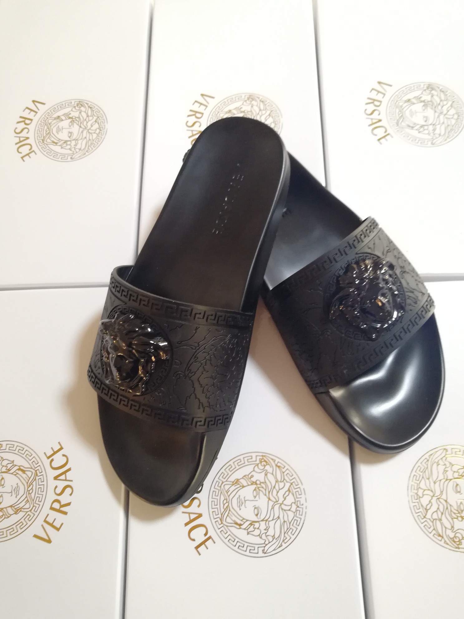 VERSACE New slippers, men's and women's sandals
