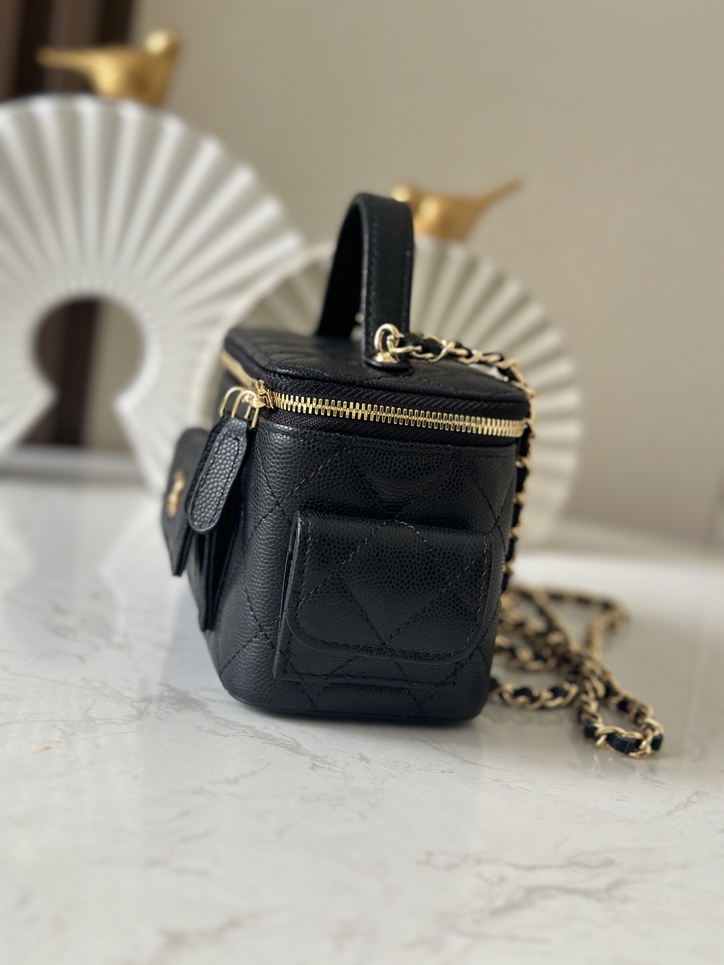 Top version chanel 23k box bag