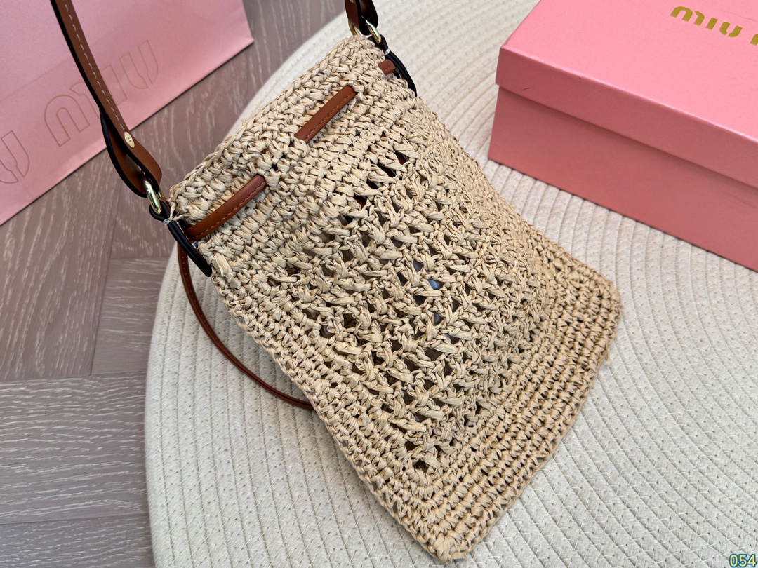 Miumiu woven bag