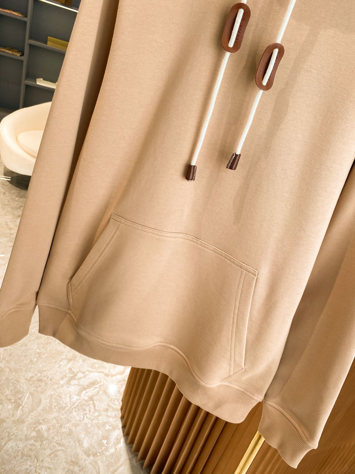 Burberry Checkered hooded sweatshirt