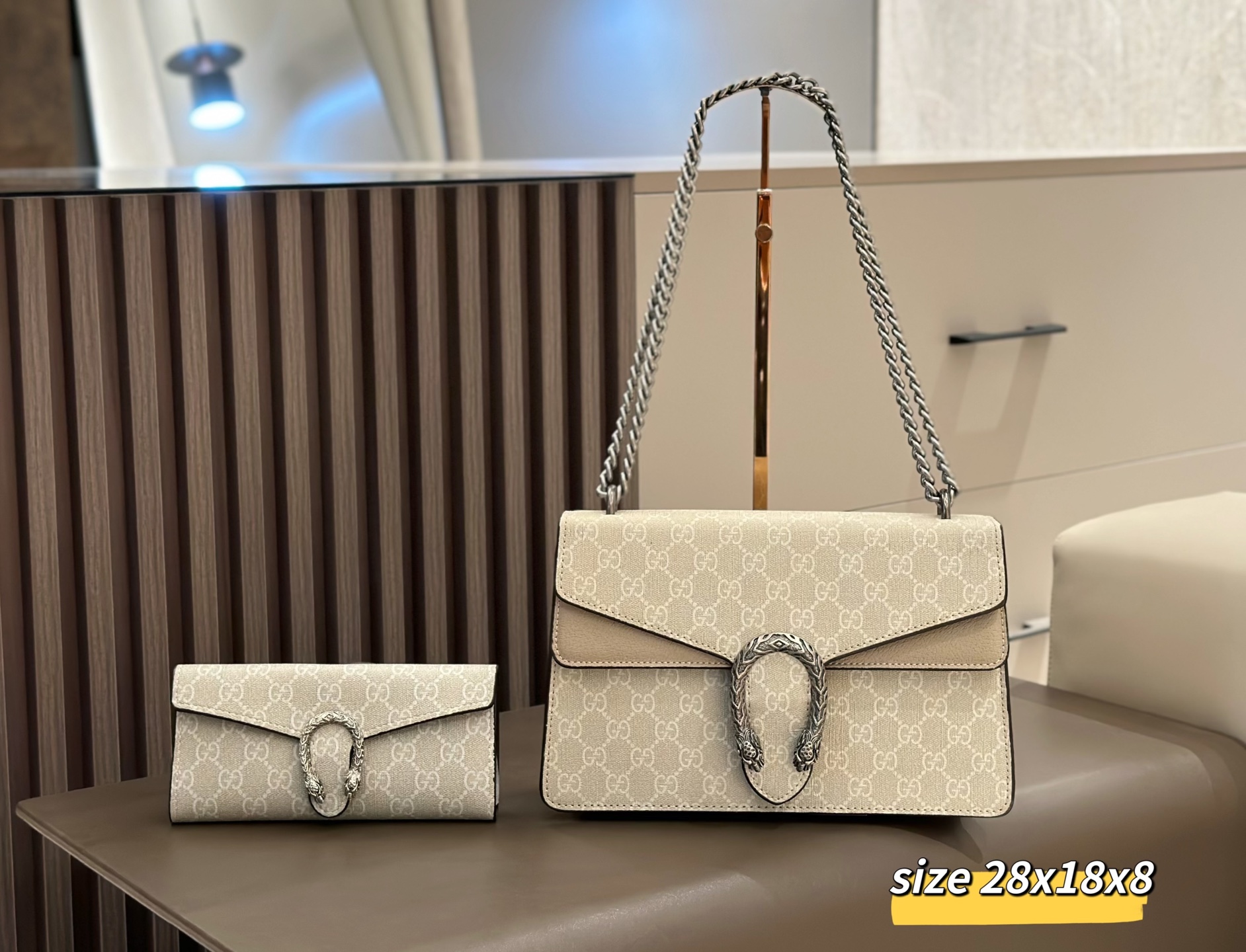 Two-piece set combination bags - Gucci shoulder crossbody bag backpack handbag