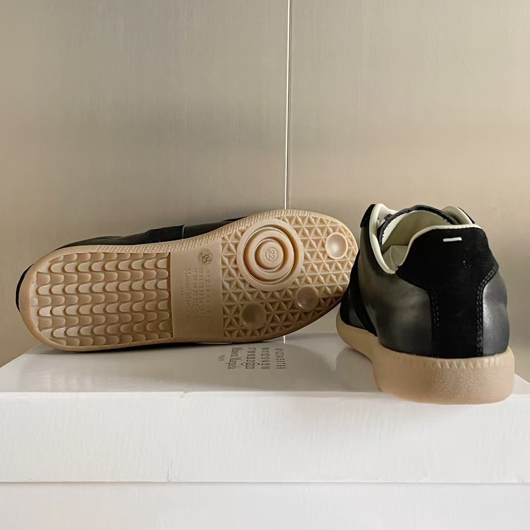 Maison margiela mm6 unisex style Dechen shoes cowhide leather