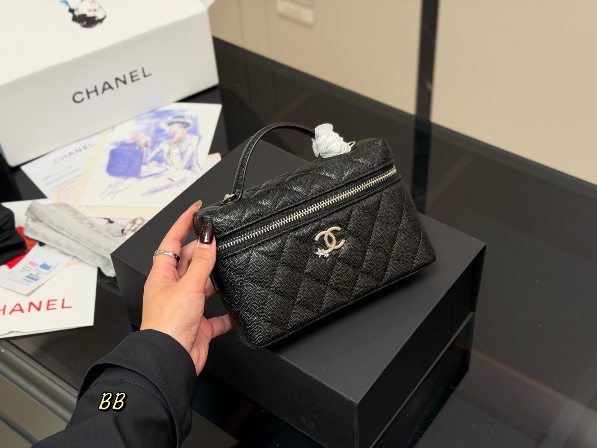 Chanel Lunch Box shoulder Bag