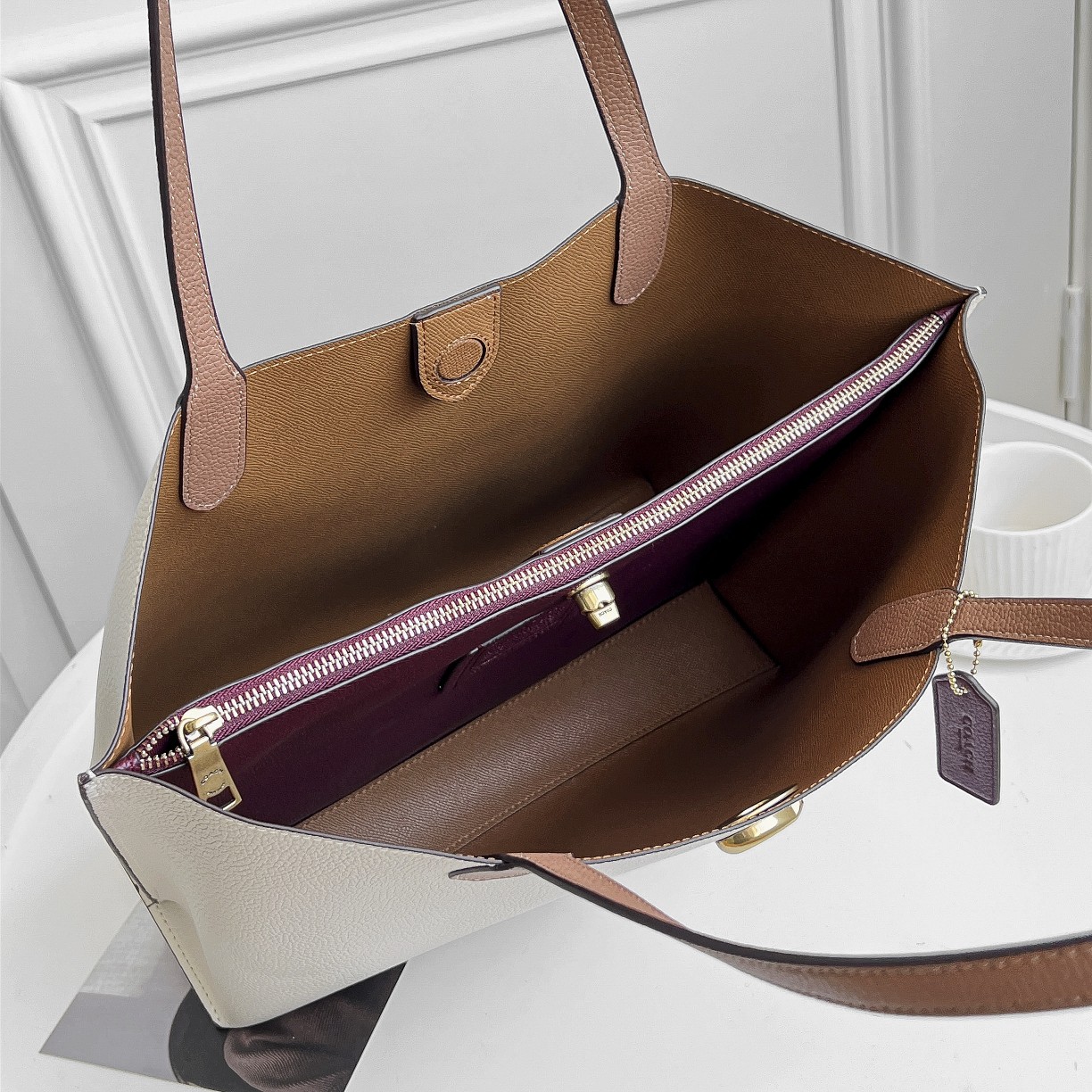 Coach Willow shoulder tote handbag