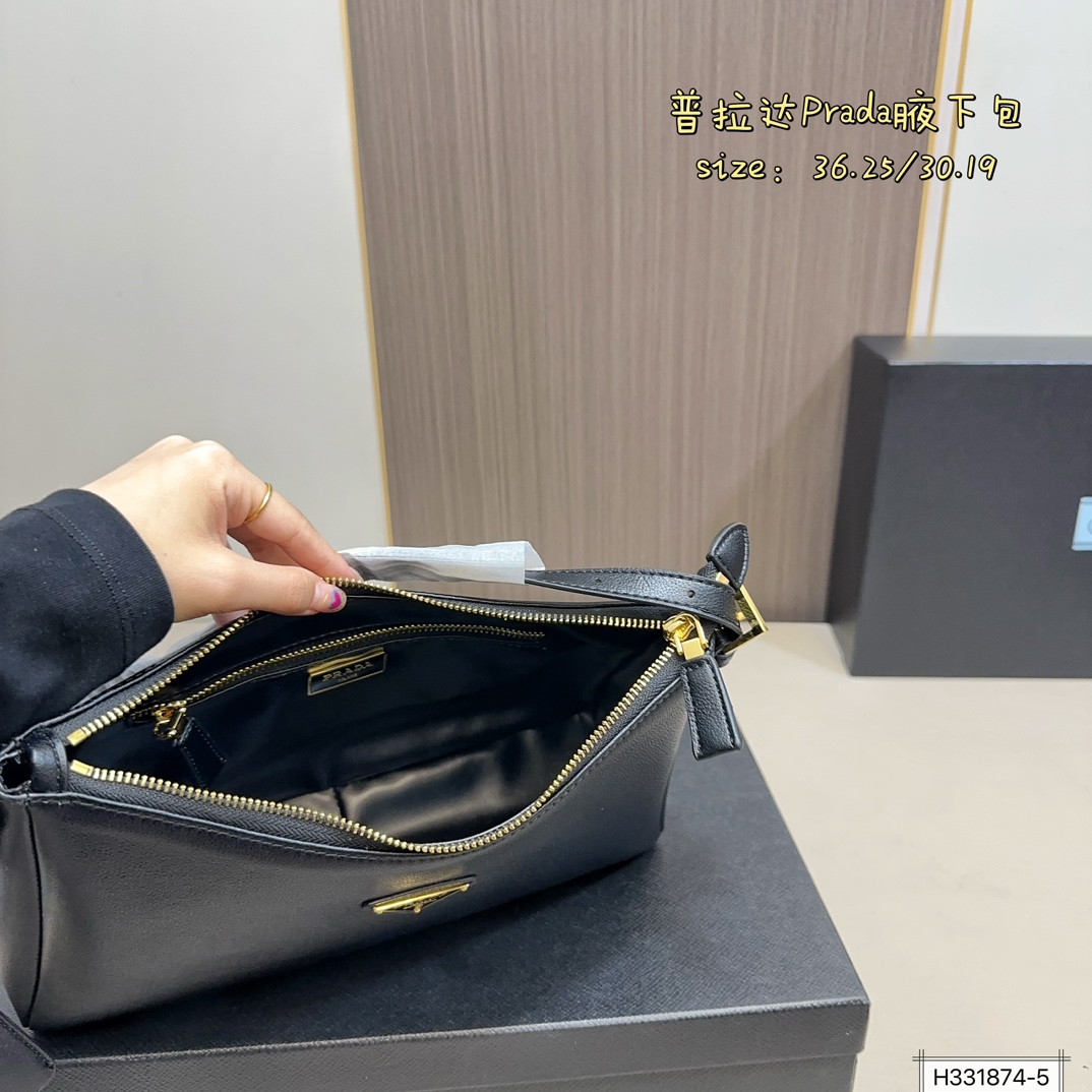 Prada new Aimee hobo bag