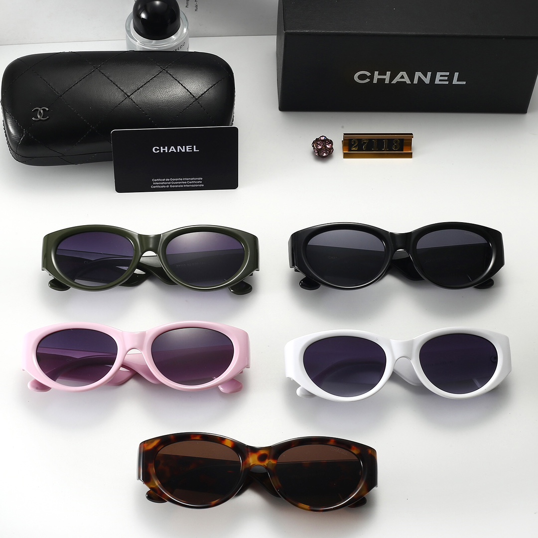 Chanel Lady's classic fashion sunglasses
