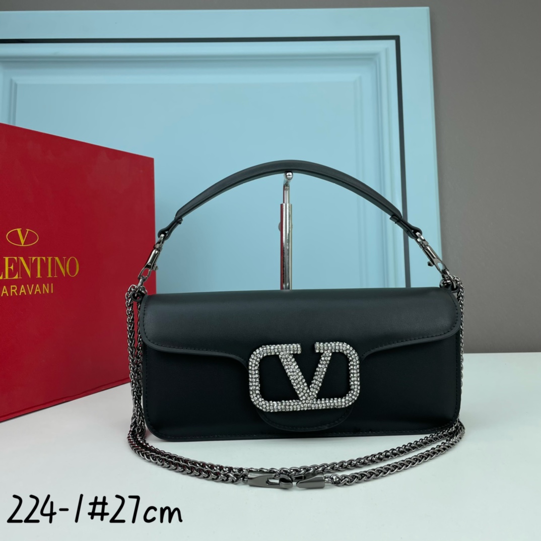 VALENTINO LOCÒ VLogo Signature chain shoulder bag