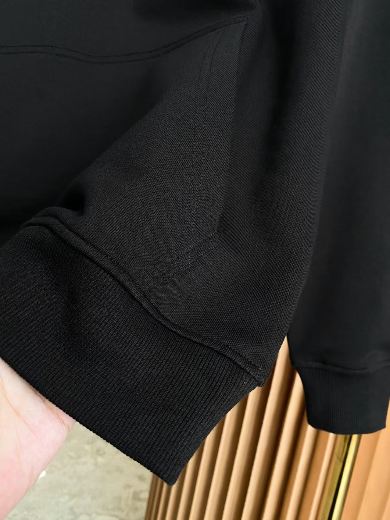 Burberry Checkered hooded sweatshirt