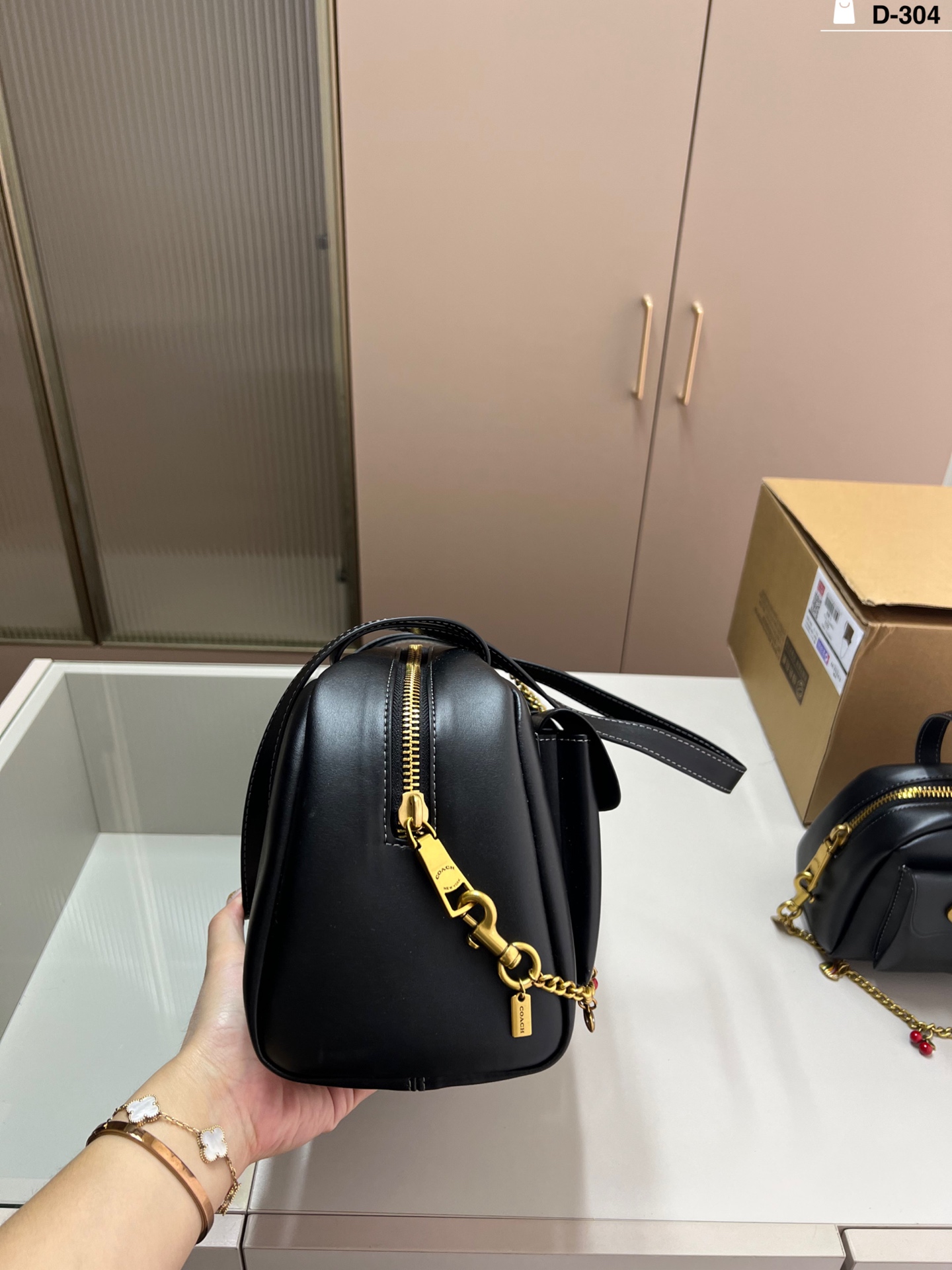 Coach Twin Trunlock Bag