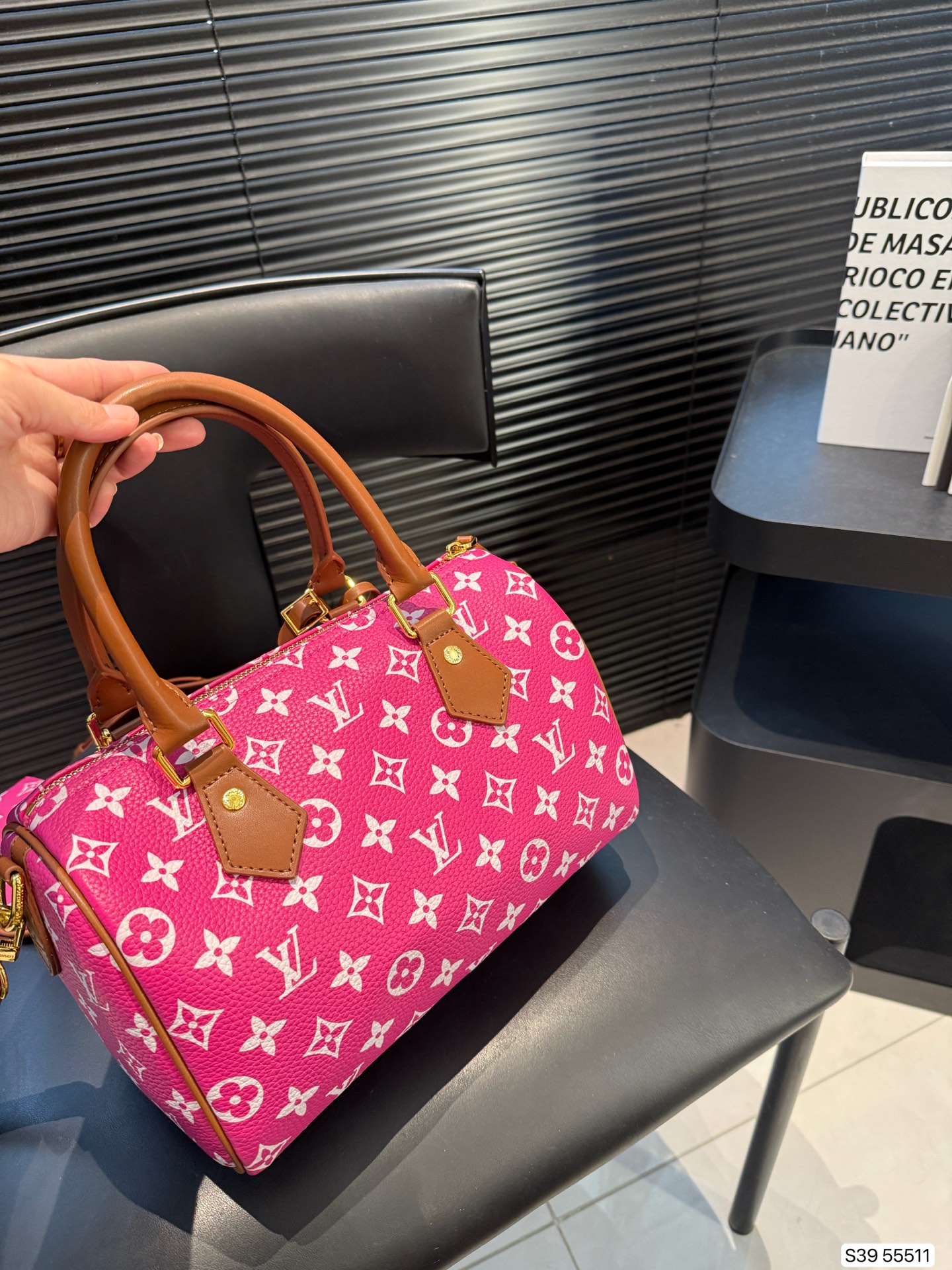 LV Speedy Bandoulière Monogram Leather  bag