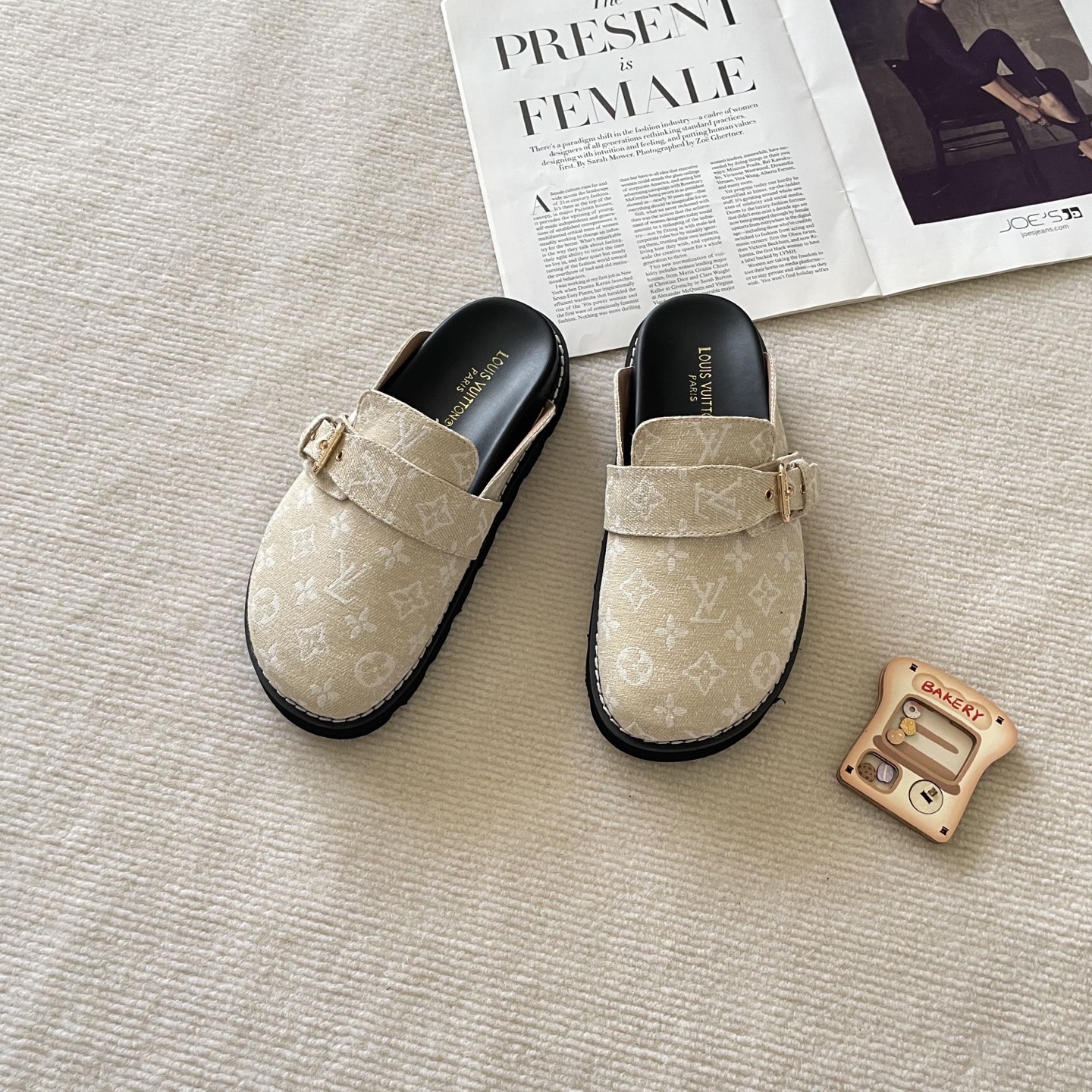 LV LOUIS VUITTON slippers sandles ootd unisex