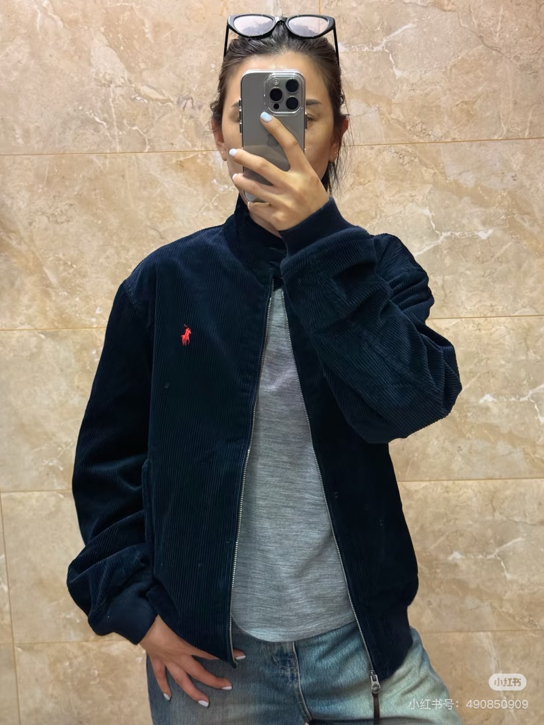 Ralph Lauren color block jacket