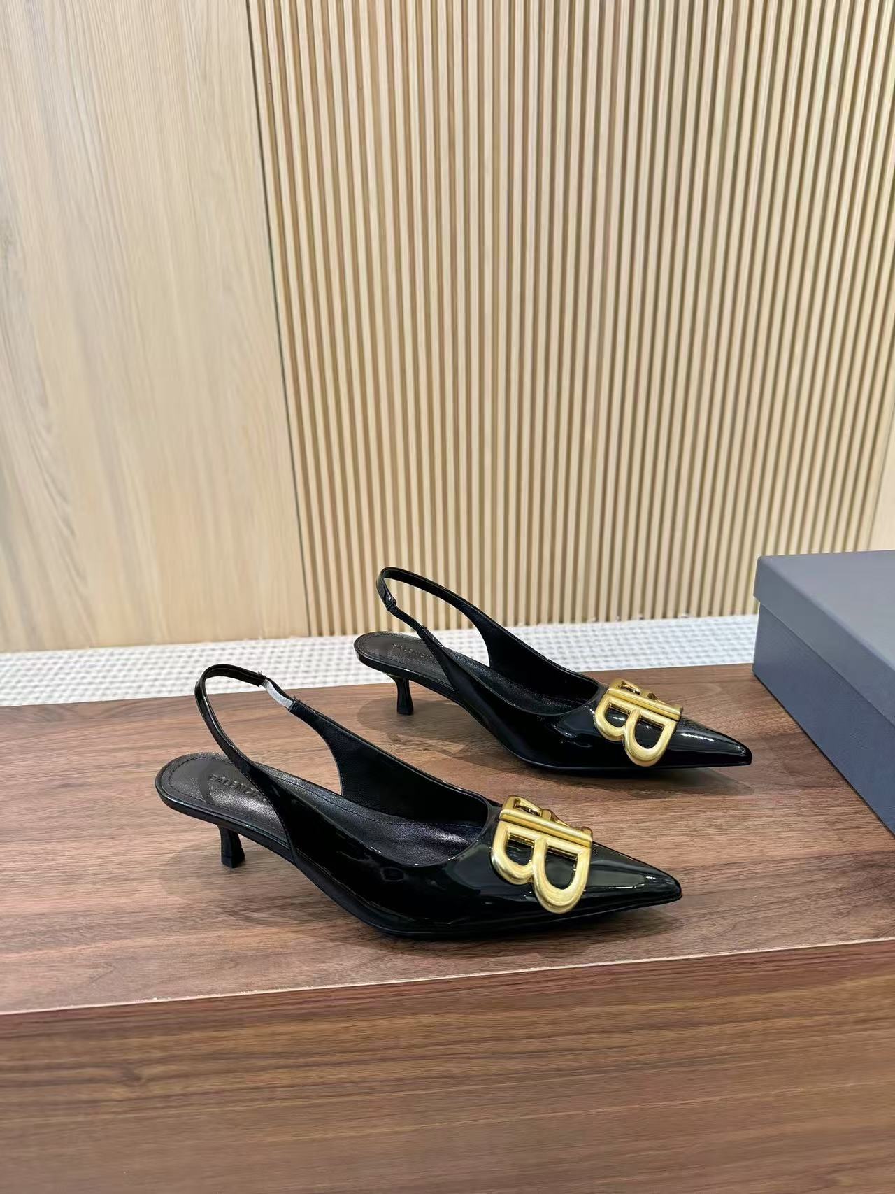 Balenciaga pointed high heels