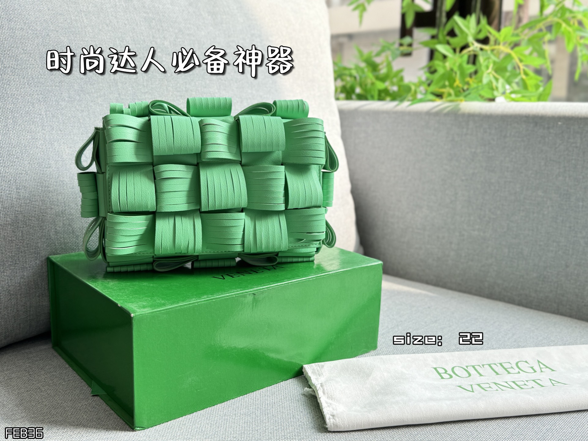 Boteaa Veneta CASSETTE Pillow bag