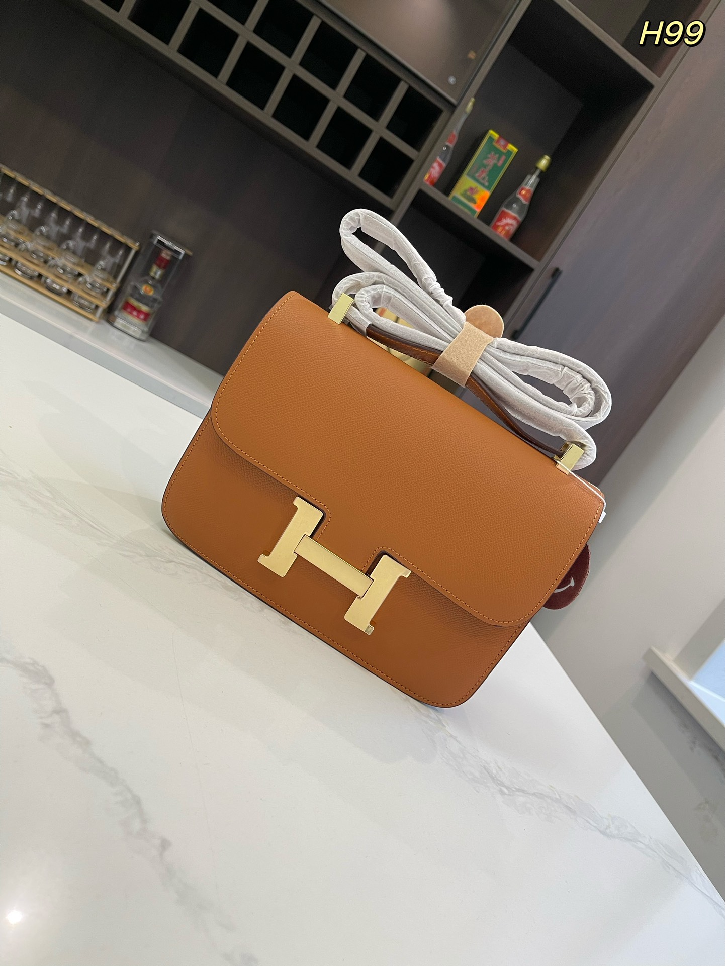 Hermes Constace shoulder crossbody bag