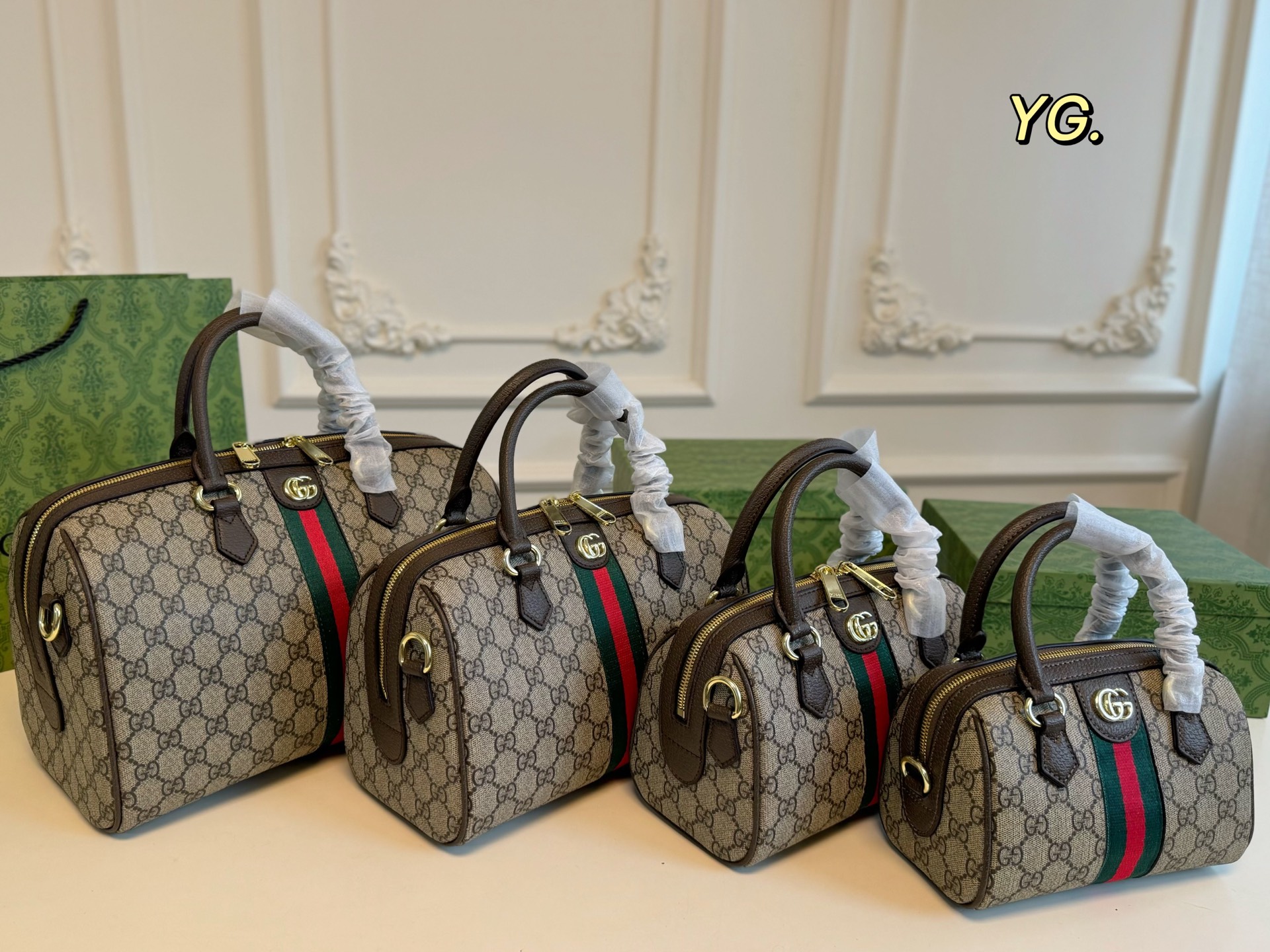 Gucci ophidia boston pillow bag