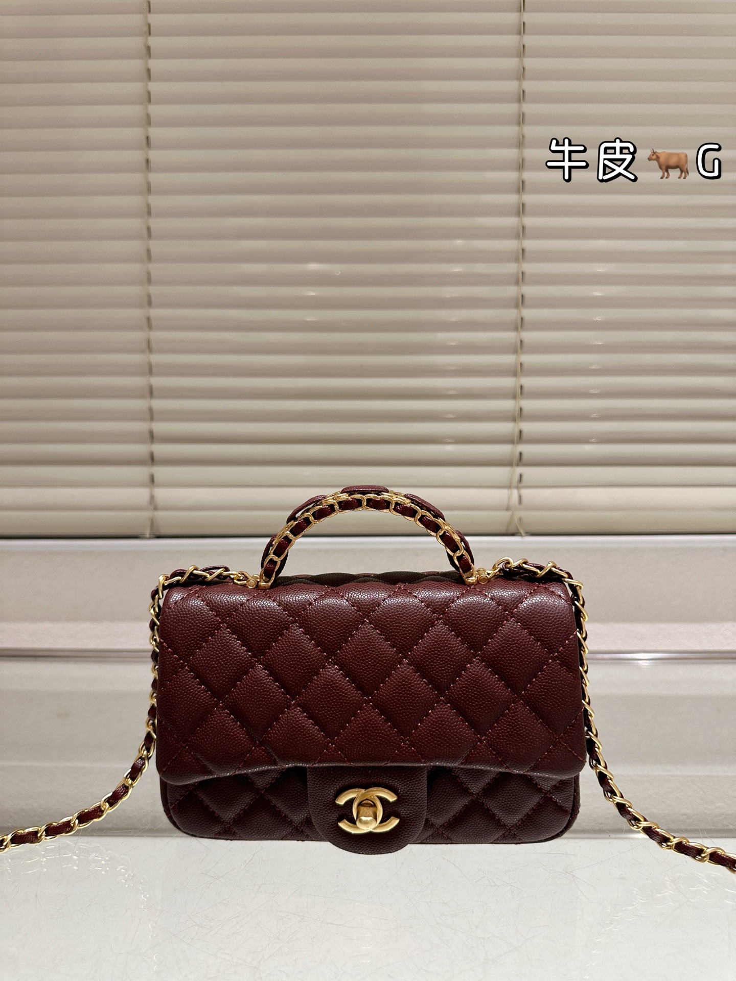 CHANEL 25b Double C Braided Handle CF Bag