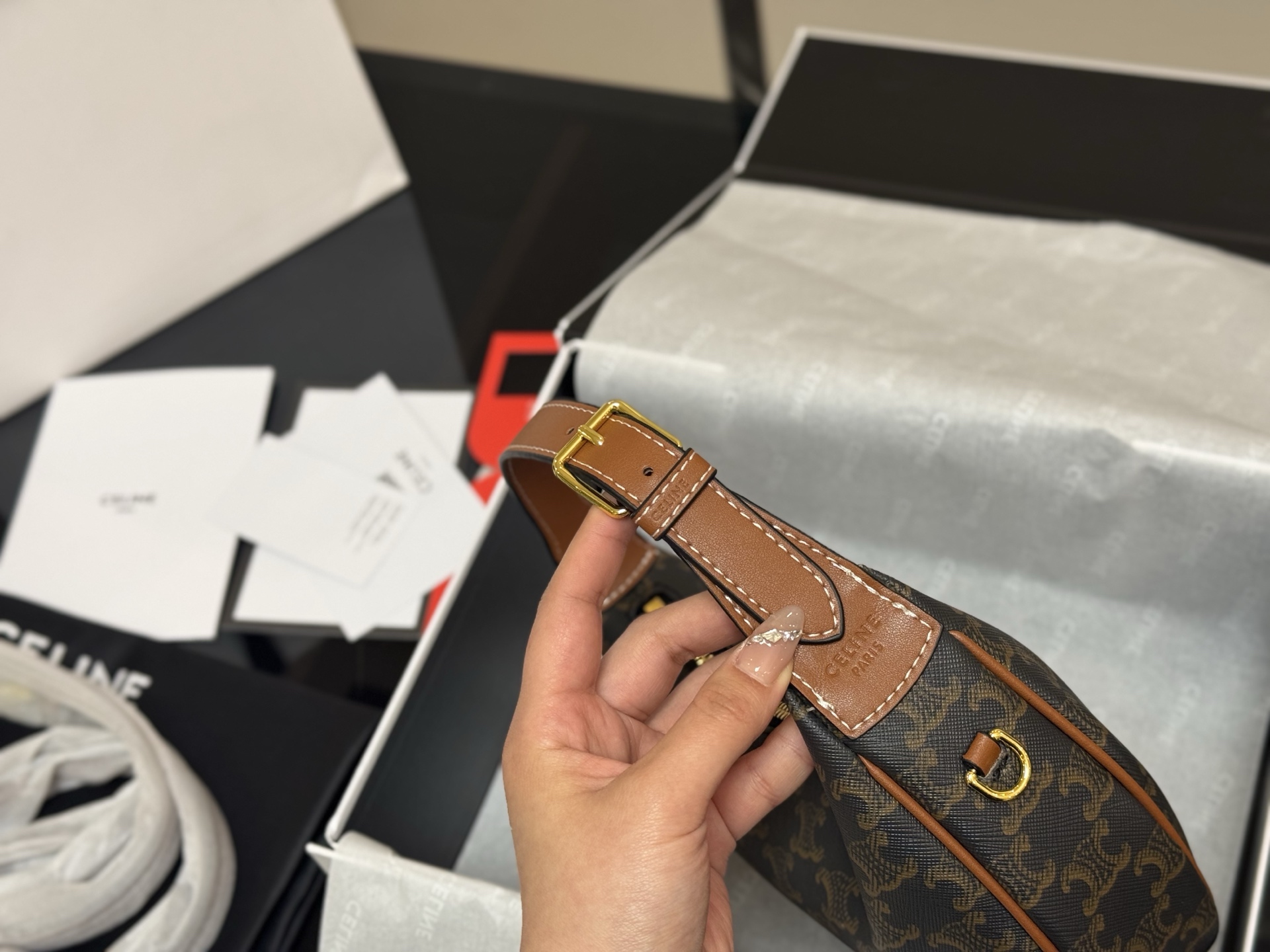 Celine lulu underarm bag